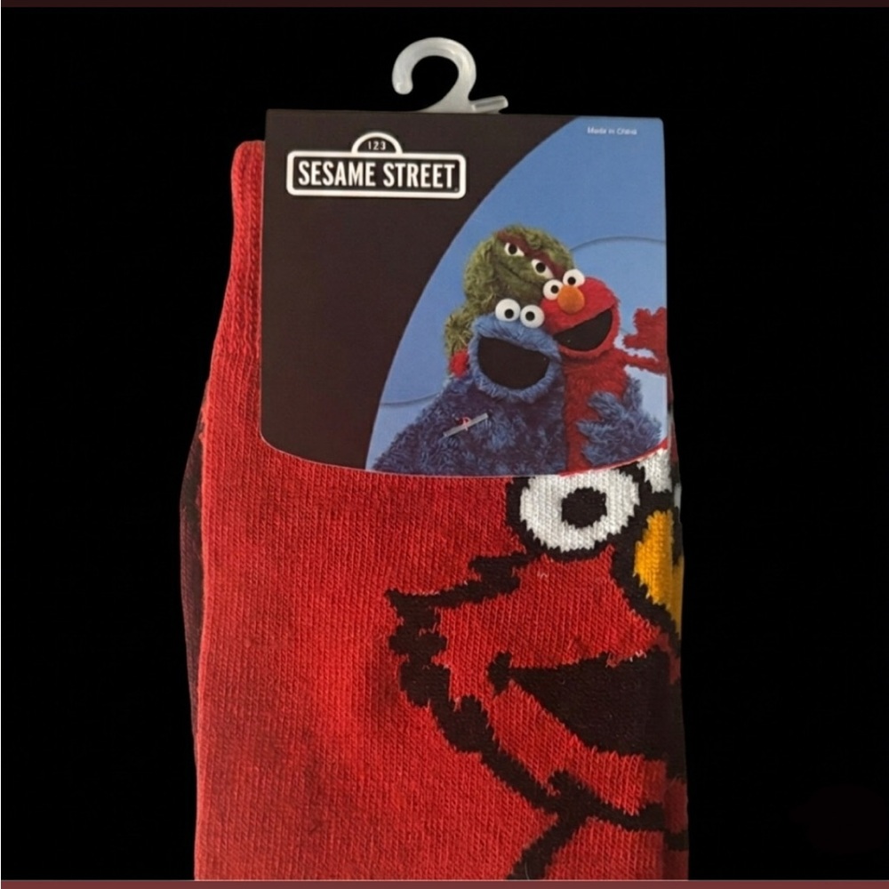 Bioworld Red Sesame Street Socks